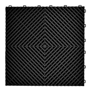 Modulárna dlaždica P/P (40×40×1,8 cm, čierna)