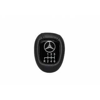 Hlavica radiacej páky V3 (6-stupňová, koža) Mercedes E-trieda W124 1984–1997 fotografia 2