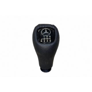 Hlavica radiacej páky V3 (6-stupňová, koža) Mercedes E-trieda W124 1984–1997 fotografia 1
