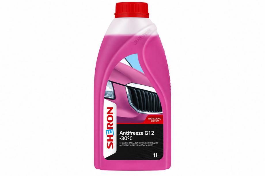 Nemrznúca zmes G12 -30 °C ružová 1 l SHERON Image
