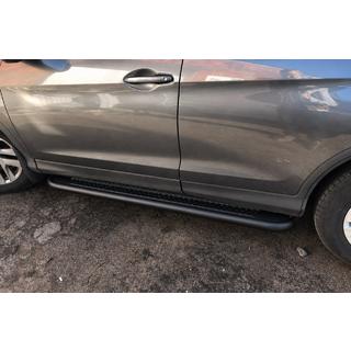 Bočné nášľapy KB001 Black (nerez) Honda CRV 2012–2016 fotografia 3