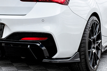 BMW 1. séria F20/F21 2011–2019 Zadné FLAP nadstavce DPT (pre F20, čierny lesk) fotografia 1