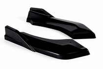 BMW 1. séria F20/F21 2011–2019 Zadné FLAP nadstavce DPT (pre F20, čierny lesk) fotografia 2
