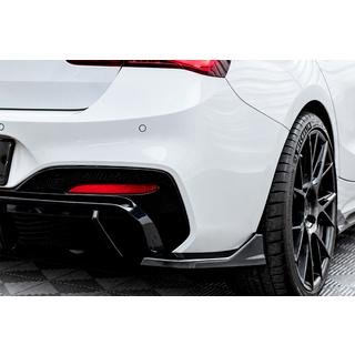 Zadné FLAP nadstavce DPT (pre F20, čierny lesk) BMW 1. séria F20/F21 2011–2019 fotografia 1