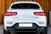 Mercedes GLC X253 2015–2022 Spojler DPT (lesklá čierna) fotografia 1