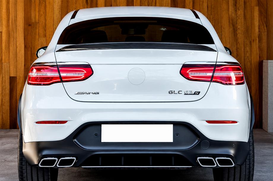 Mercedes GLC X253 2015–2022 Spojler DPT (lesklá čierna) Image
