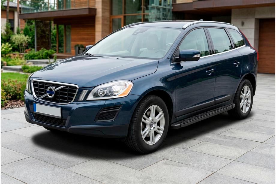 Volvo XC60 2009–2017 Bočné nášľapy Fullmond Black (2 ks, hliník) Fotografia 1