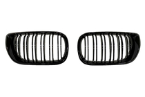 BMW 3 E46 1998–2006 Ľadvinky M-Look DPT (1997-2001, čierny lesk) fotografia 1