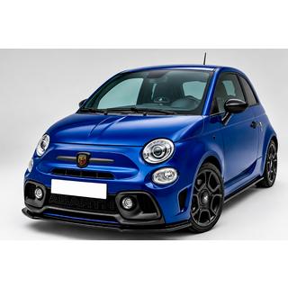 Predný lip spoiler DPT (pre Abarth, lesklá čierna) Fiat 500/500L 2013–2022
