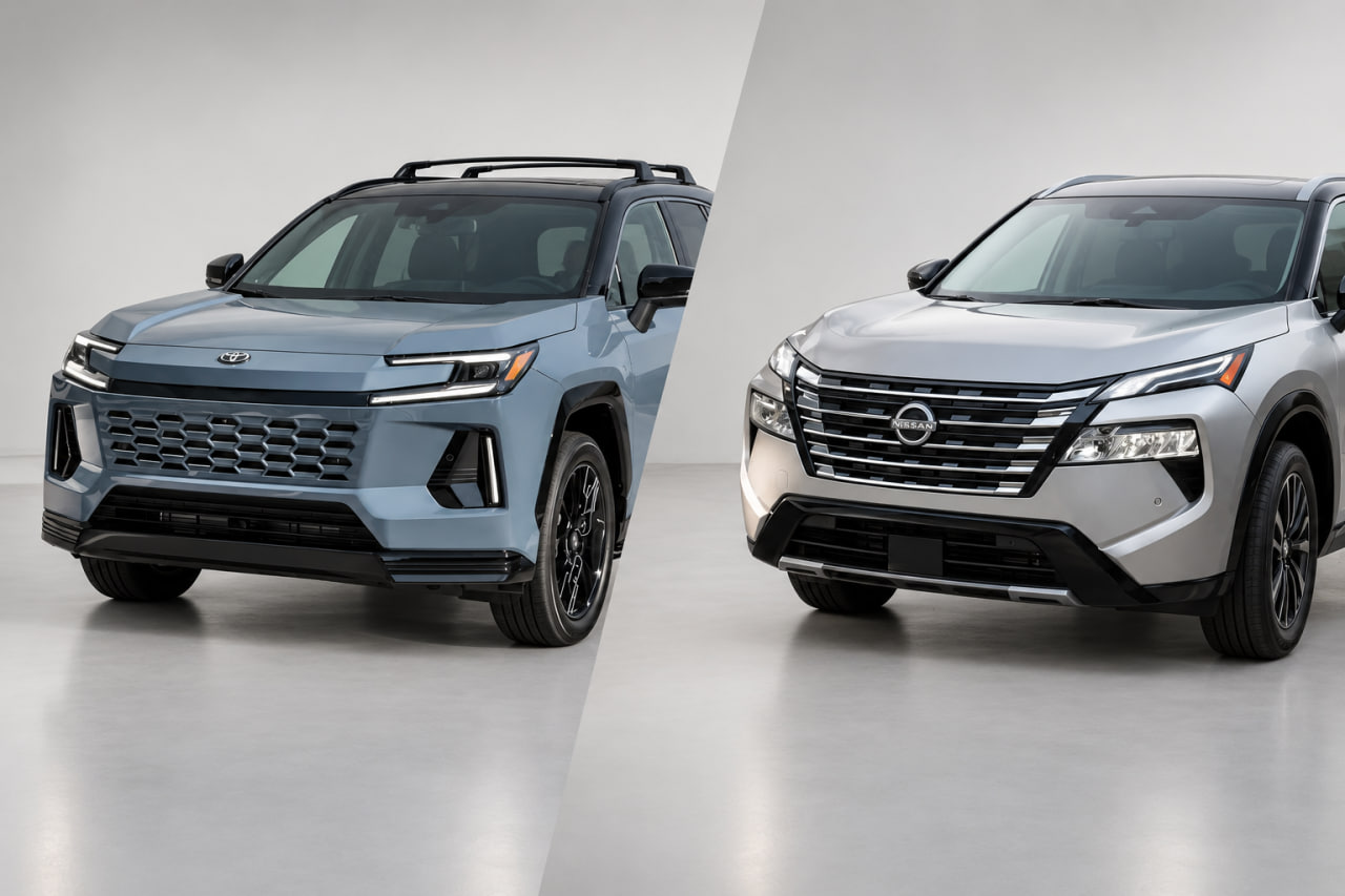 Nissan Rogue Hybrid 2027 vs Toyota RAV4 Hybrid 2026: spotreba, parametre, cena a čo je lepšie