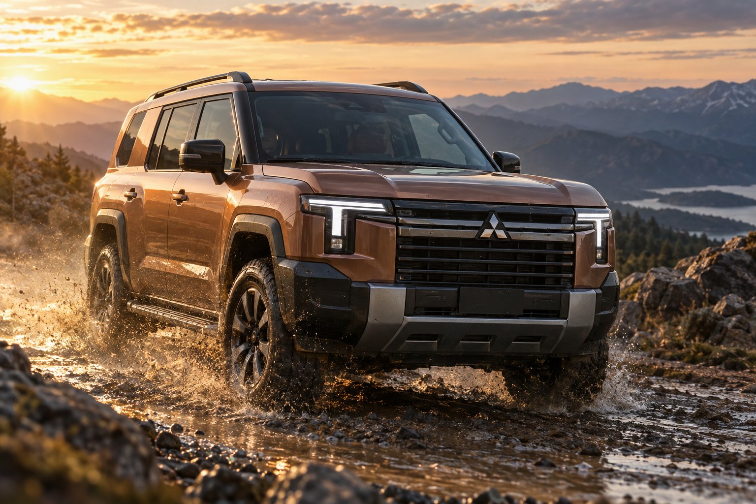 Nové Mitsubishi Pajero 2026: rámové SUV so Super Select 4WD-II