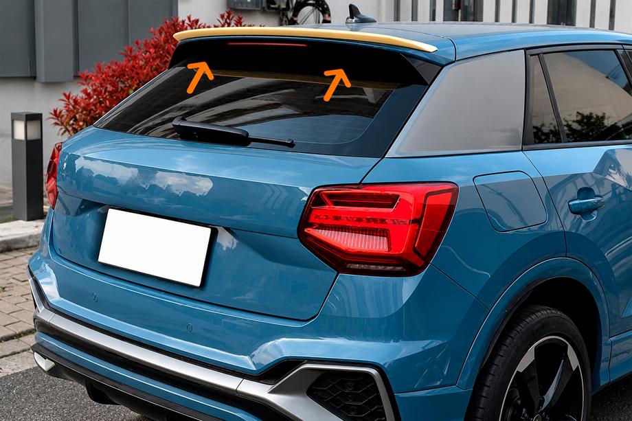 Audi Q2 2016– Spojler DPT (2016-2020, čierny lesk) Image