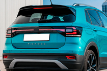 Volkswagen T-Cross 2019– Spojler DPT (lesklá čierna) fotografia 1