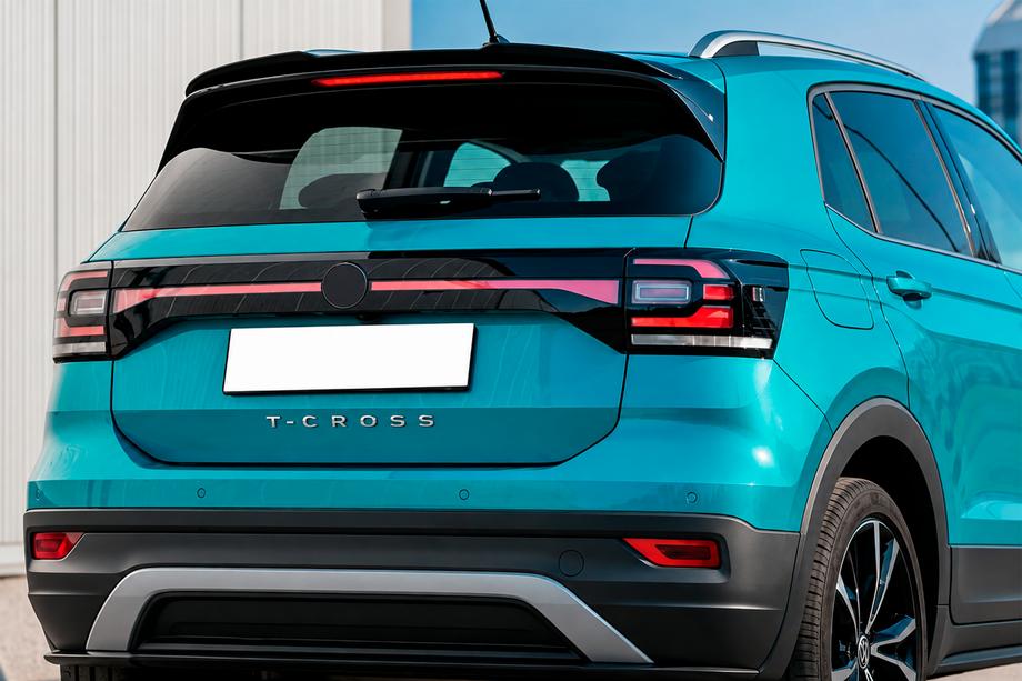 Volkswagen T-Cross 2019– Spojler DPT (lesklá čierna) Image