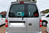 Volkswagen Caddy 2010–2015 Spojler (2-dverový, čierny lesk) fotografia 1