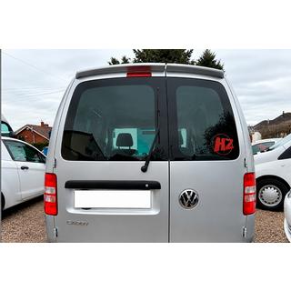 Spojler (2-dverový, čierny lesk) Volkswagen Caddy 2004–2010 fotografia 1