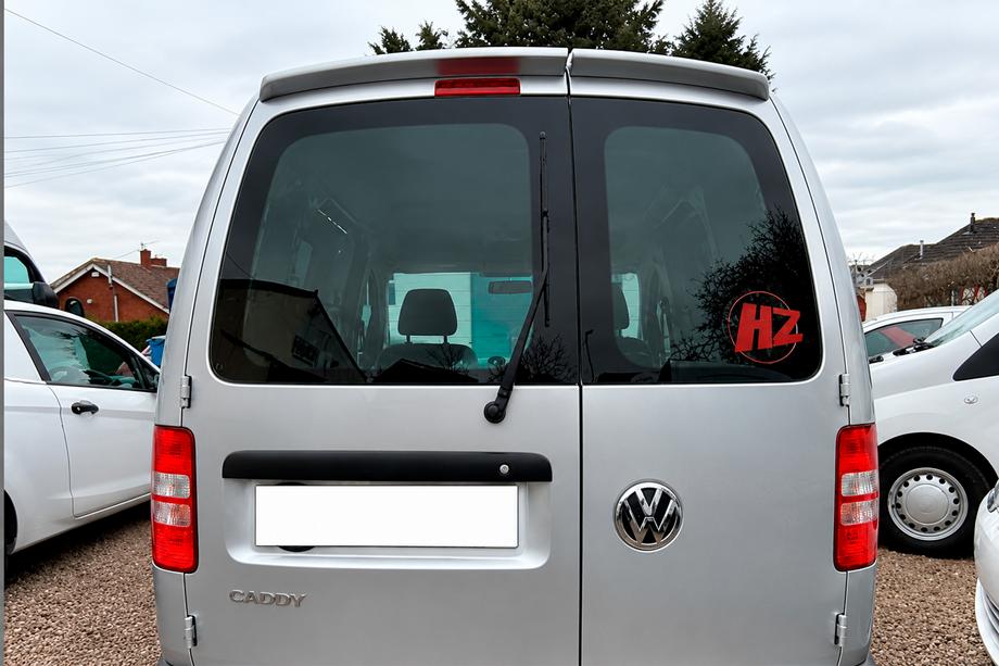 Volkswagen Caddy 2004–2010 Spojler (2-dverový, čierny lesk) Image