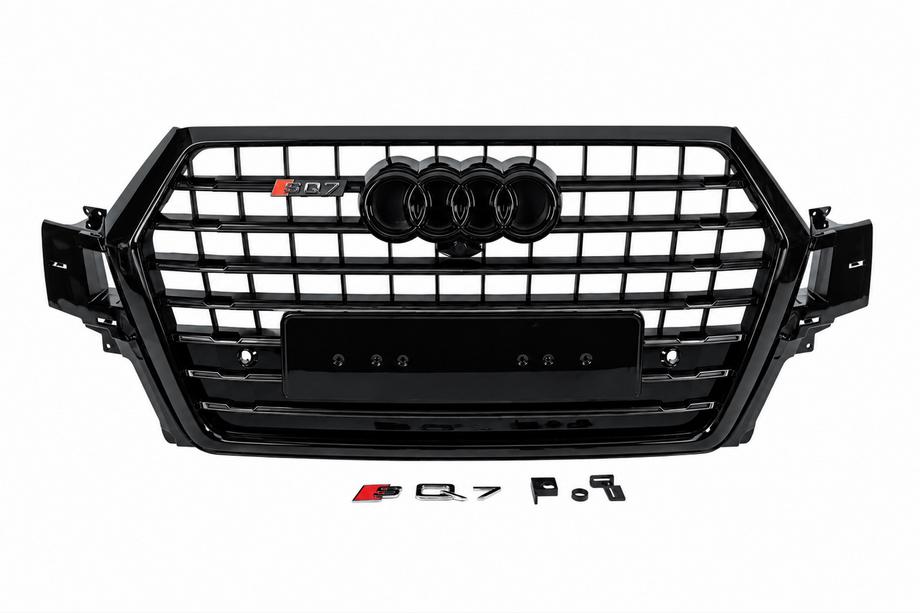 Audi Q7 2015–2026 Predná maska chladiča v štýle SQ7 (2015-2019, čierna) Image