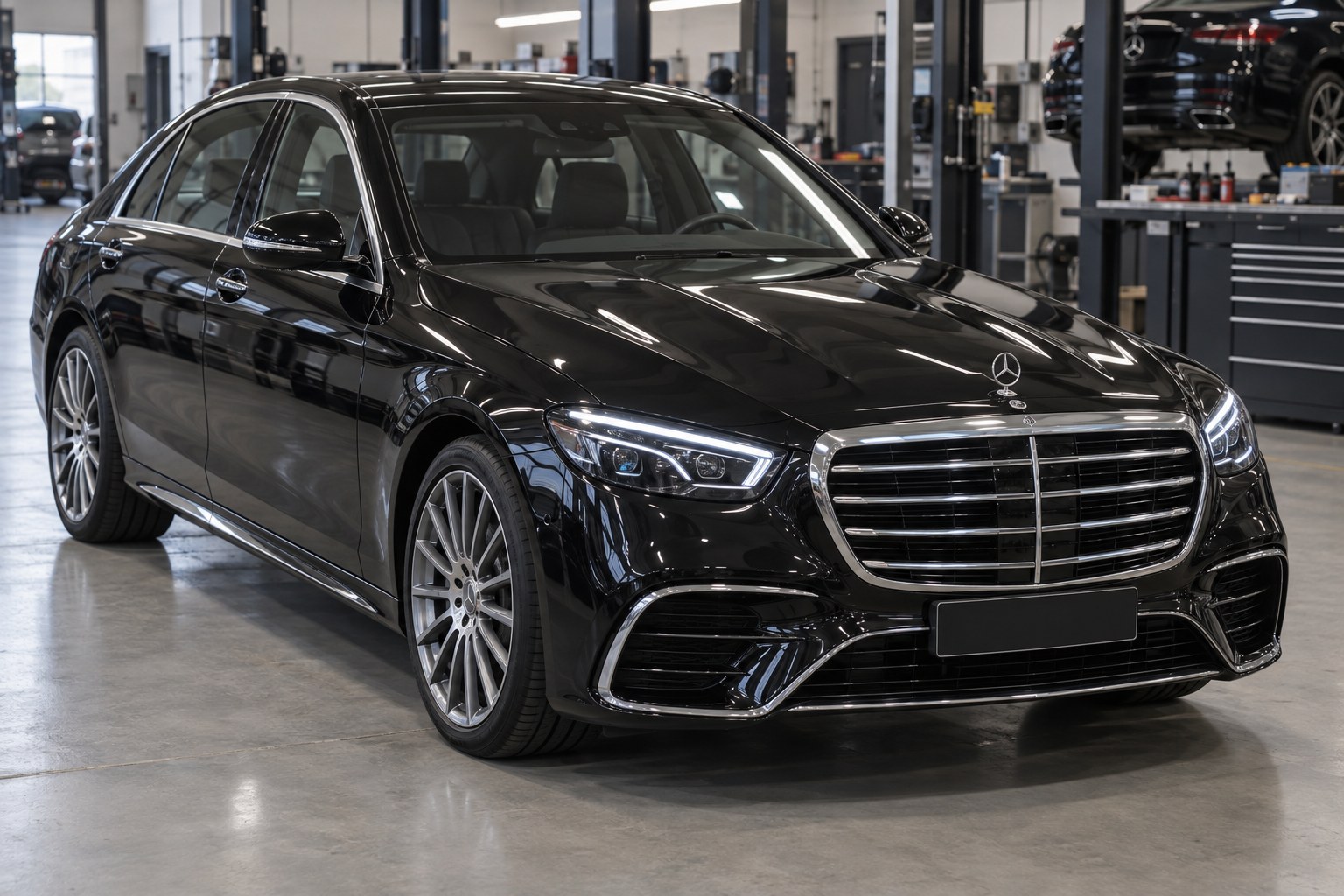 Mercedes S-Class W222 v štýle W223: čo sa dá reálne namontovať