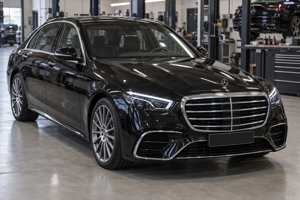 Mercedes S-Class W222 v štýle W223: čo sa dá reálne namontovať Fotografia 2
