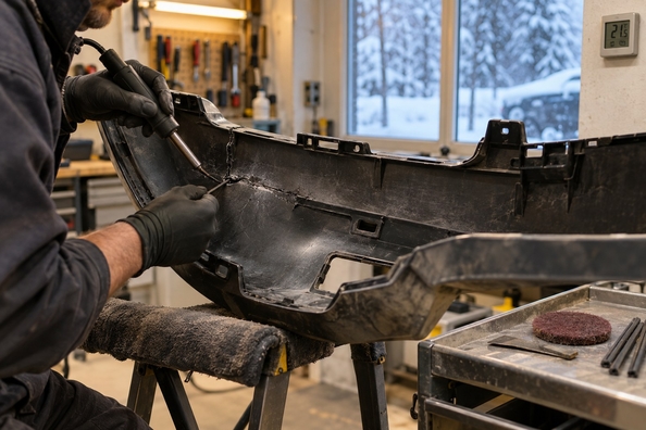 Prečo plastový bodykit a nárazník v mraze praskajú a ako tomu predísť