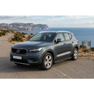 Bočné nášľapy Fullmond Black (2 ks, hliník) Volvo XC40 2018– fotografia 1