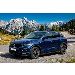 Bočné nášľapy Fullmond Black (2 ks, hliník) Volkswagen T-Roc 2017–2025 fotografia 1
