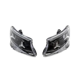 Predné svetlomety OEM LED 2026 Black (pre Vito, 2 ks) Mercedes Vito/V-trieda W447 2014– fotografia 1