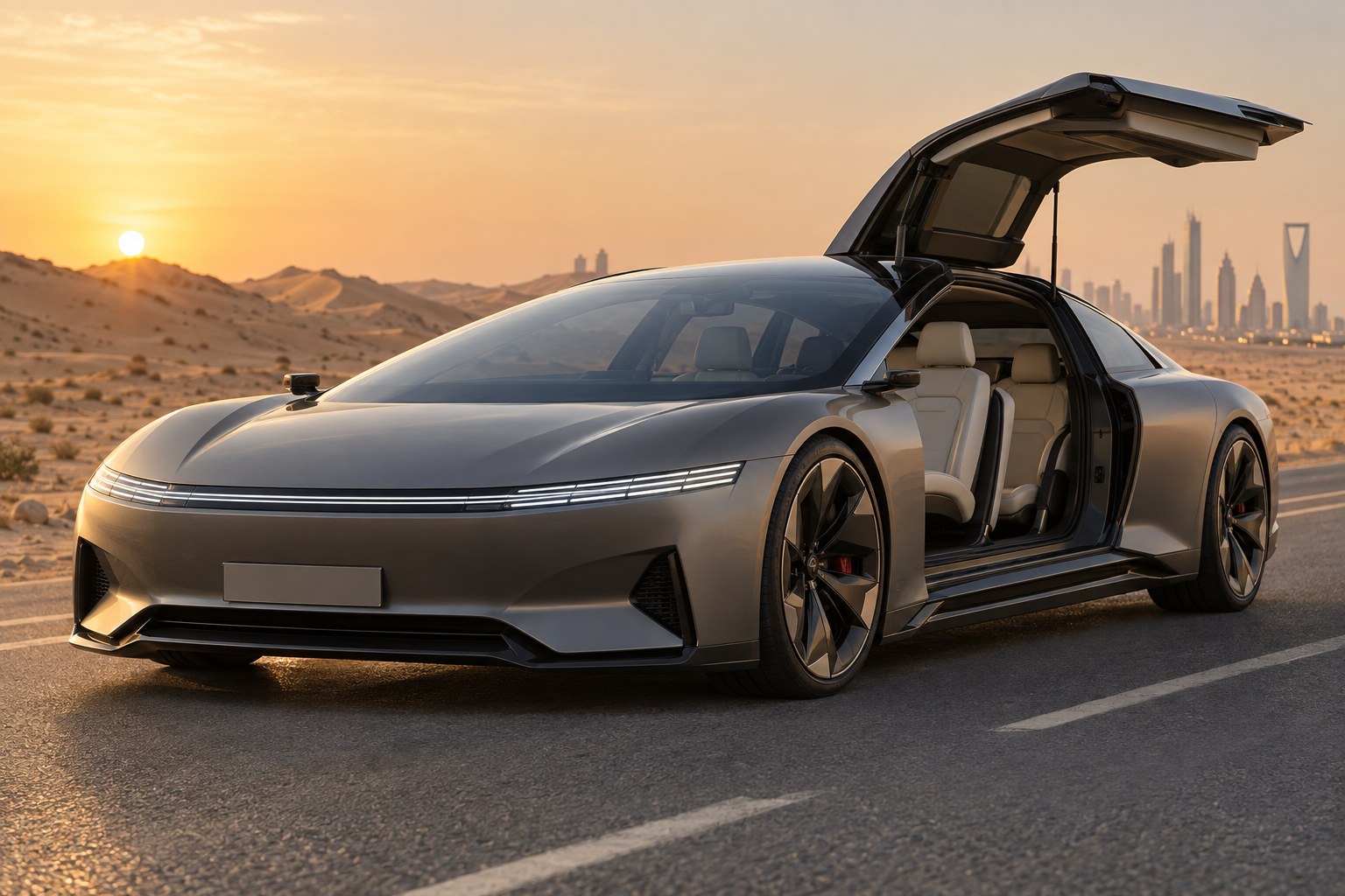 Ceer Exobot: Saudská Arábia ukázala prvé elektromobily — sedan a SUV s výkonom 850 k