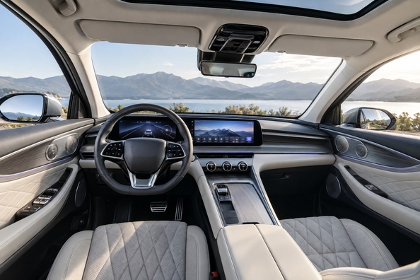 Omoda 9 SHS: plug-in hybrid Chery s výkonom 443 k a dojazdom 1 100 km