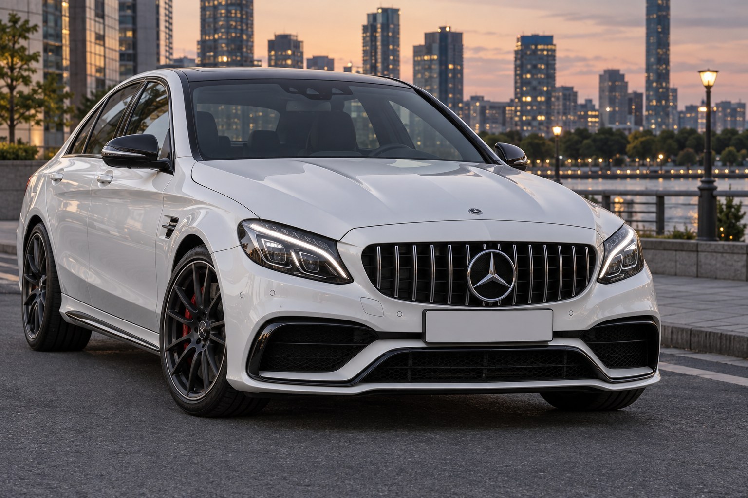 Mercedes C-Class W205 v štýle W206 alebo C63 AMG: facelift a bodykit – čo sa dá namontovať