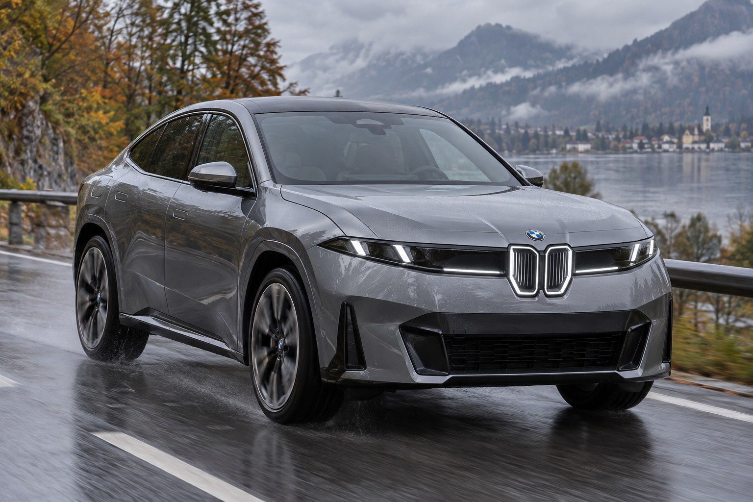 BMW iX4 (2027): elektrické kupé-SUV Neue Klasse, dojazd až 828 km a výroba v Debrecíne