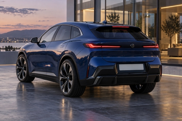 BMW iX4 (2027): elektrické kupé-SUV Neue Klasse, dojazd až 828 km a výroba v Debrecíne