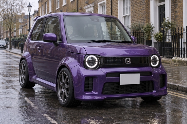 Honda Super-N: malé elektrické Honda pre Európu – kei-car s charakterom hot hatche Fotografia 2