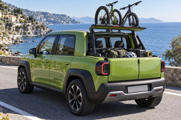Fiat Multiplay: parížsky koncept 3 v 1 – minivan, SUV a pick-up Fotografia 1
