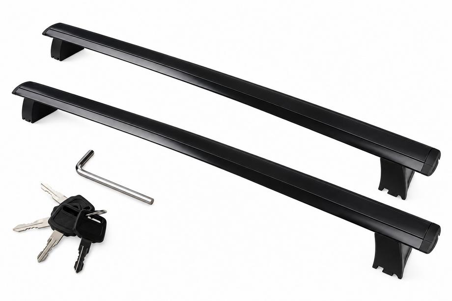 Jeep Grand Cherokee WK2 2010–2021 Strešný nosič – priečniky na integrované pozdĺžniky OEM V2 (2 ks) Fotografia 1