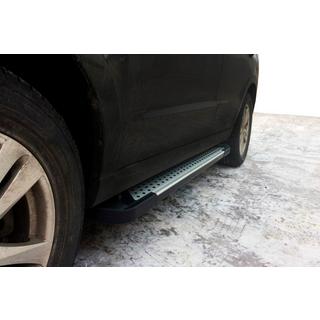 Bočné nášľapy Allmond Grey (2 ks, hliník) Hyundai Santa Fe 2 2006–2012 fotografia 3
