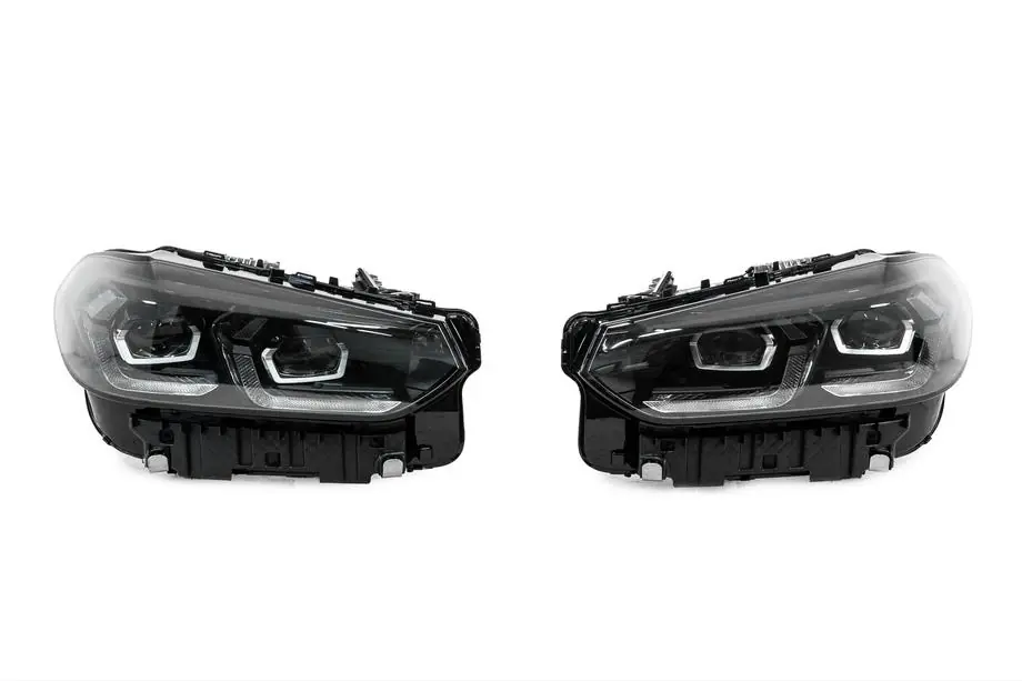 BMW X3 G01 2018– Predné svetlomety Black Shadow Line LCI (pre prestavané vozidlá 2022–2024) Fotografia 1