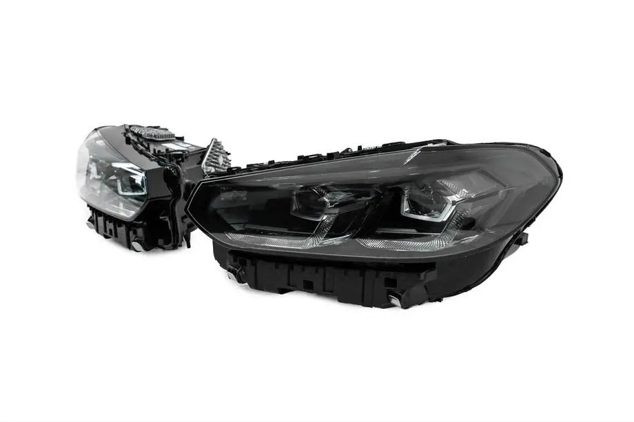 BMW X3 G01 2018– Predné svetlomety Black Shadow Line LCI (pre prestavané vozidlá 2022–2024) Fotografia 4