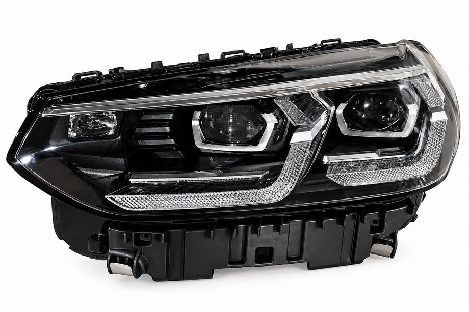 BMW X3 G01 2018– Predné svetlomety OEM LCI (pre prestavané vozidlá 2022–2024) Fotografia 11