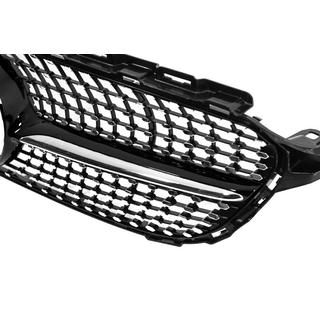 Predná maska Diamond Black (pre Avantgarde/AMG-Line/C43 AMG) Mercedes C-class W205 2014–2021 fotografia 4