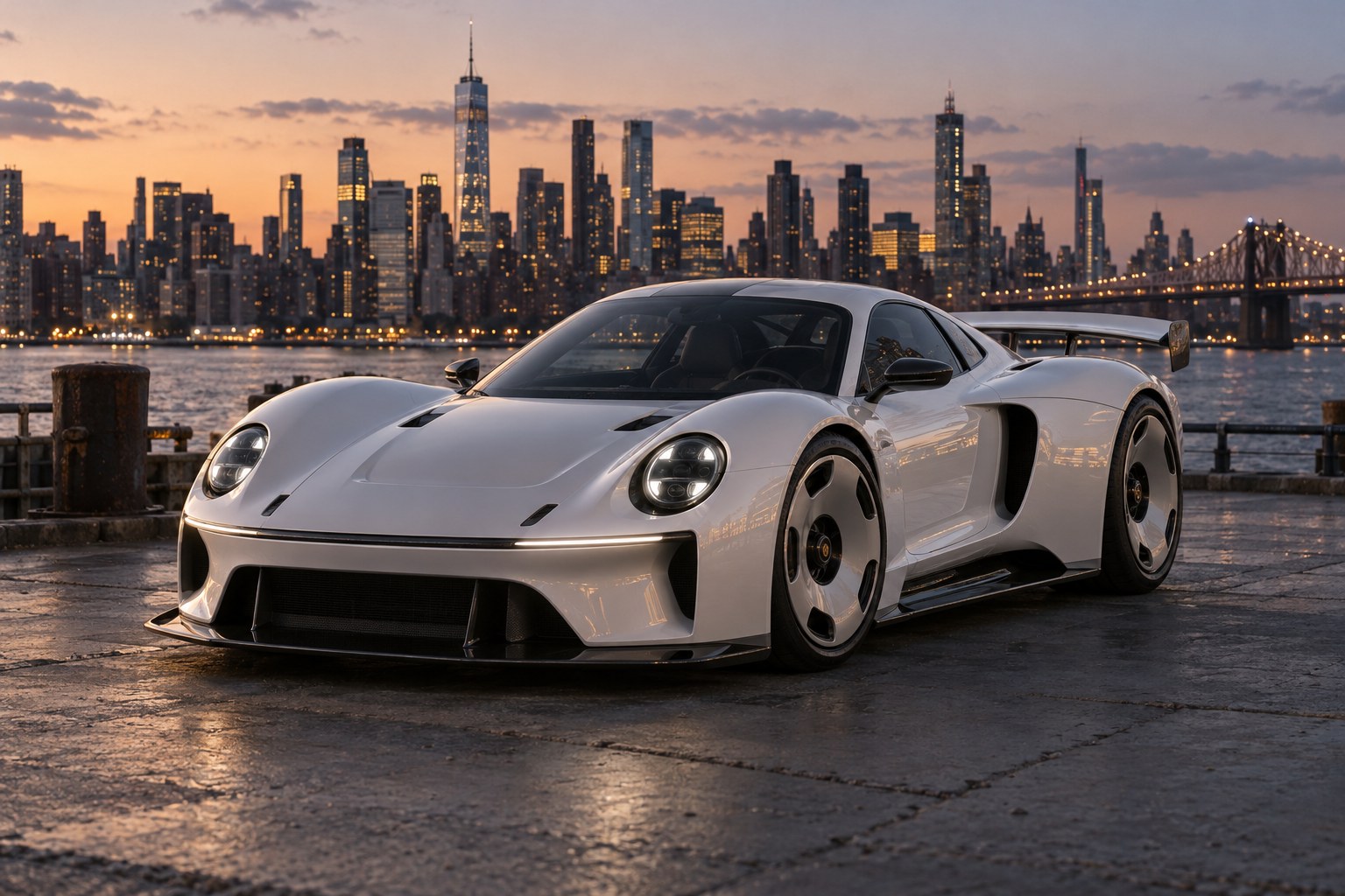 Porsche Mission S: superšport s motorom uprostred nad 911 – čo ukázalo Porsche a čo vieme o motore