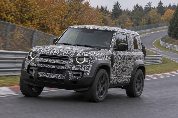 Land Rover Defender Sport: menší Defender na Nürburgringu — čo vieme pred premiérou 2027 Fotografia 1