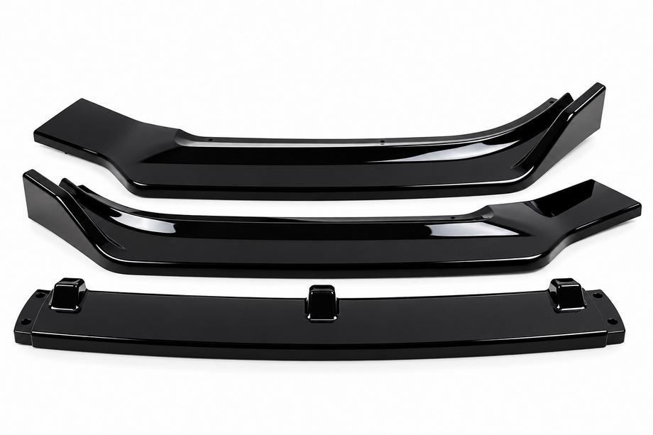 Audi A4 B9 2015–2024 Lip lišta predného nárazníka (pre S-Line 2015-2019, ABS) Fotografia 1