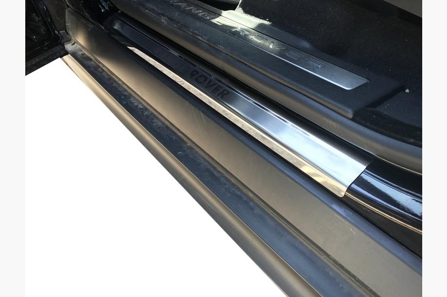 Range Rover Evoque 2012–2018 Natanika Premium kryty prahov (4 ks, nerez) Image
