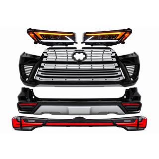 Sada bodykitu v štýle LX600 Toyota Highlander 2013–2019 fotografia 2