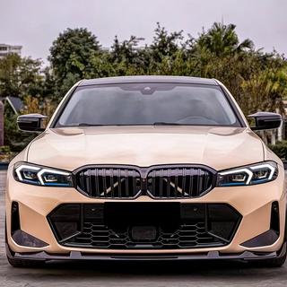 Predný lip spojler nárazníka Lip V5 (pre M-Sport 2022+, karbon) BMW 3. rad G20/G21 2018– fotografia 2