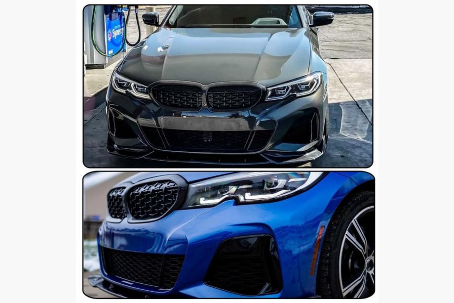 BMW 3. rad G20/G21 2018– Obličky Diamond Carbon (2018-2022) Fotografia 3