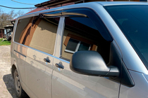Volkswagen T5 Multivan 2003–2010 Ofuky okien (4 ks, Sunplex Sport) fotografia 17