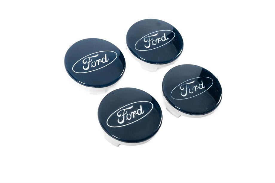 Ford Stredové krytky kolies 53/51 mm tmavomodré (4 ks) Fotografia 3